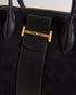 EDALA-Bags-Suede Equestrian Tote Bag- Ted Baker Romania